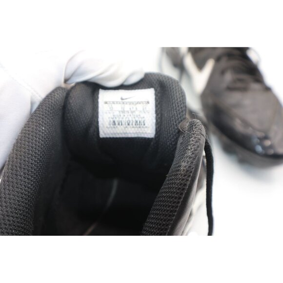 Nike Alpha Men’s Football Cleats Black & White Size 13 - Picture 2 of 7